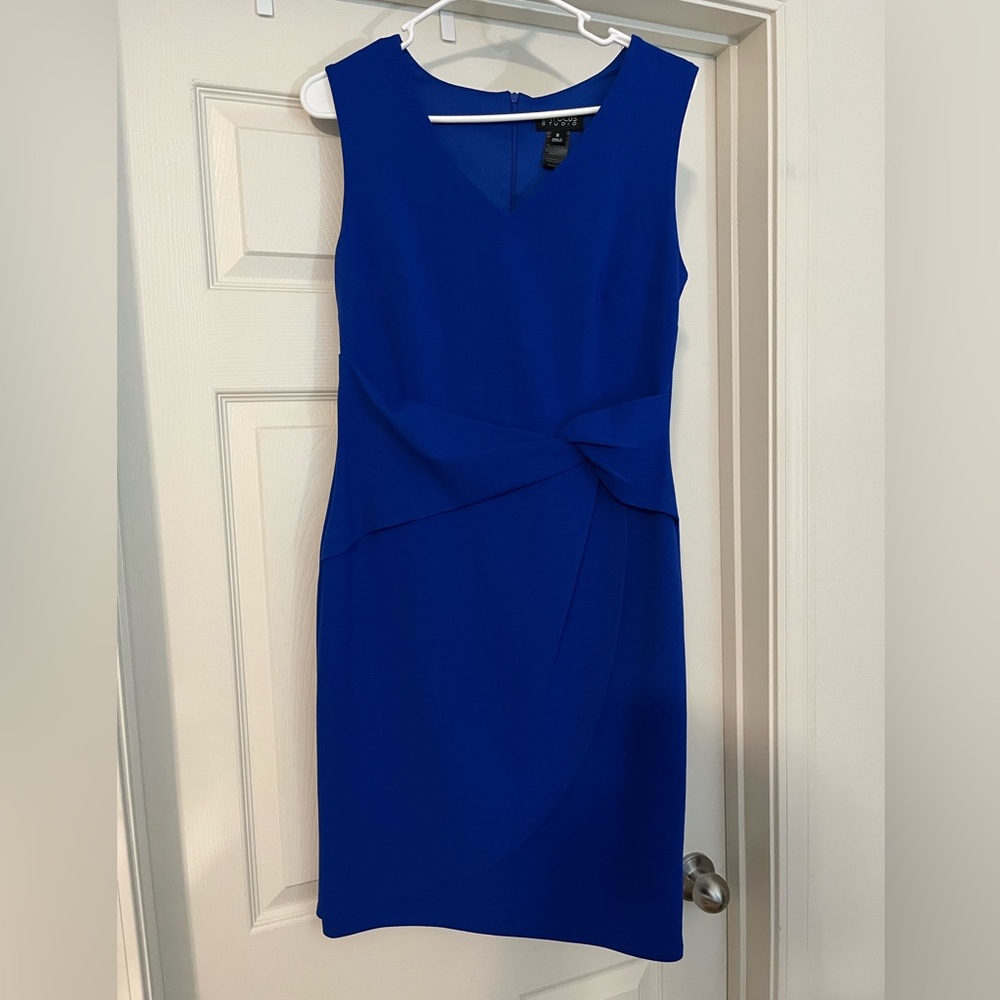 Blue Sleeveless Dress